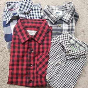 Bundle Boy Button down shirts